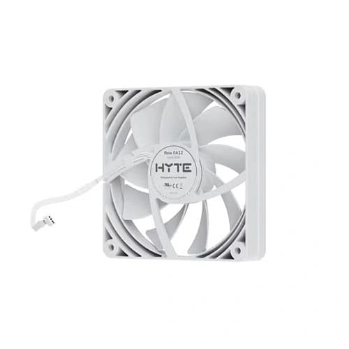 Hyte FA12 Snow White 120mm 4-Pack Cabinet Fan